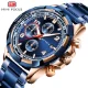 Mini Focus Men’s Luxury Chronograph Watch Stainless Steel