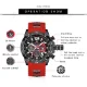 Waterproof Mens Chronograph Watch Sports Style Mini Focus
