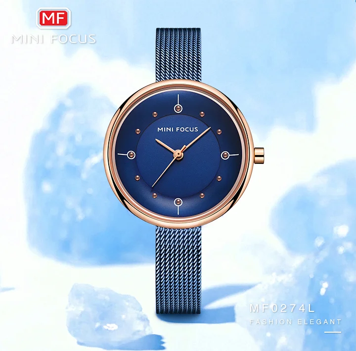 Mini Focus Women's Quartz Watch Stylish Stainless Steel Wristwatch for Global Wholesale
