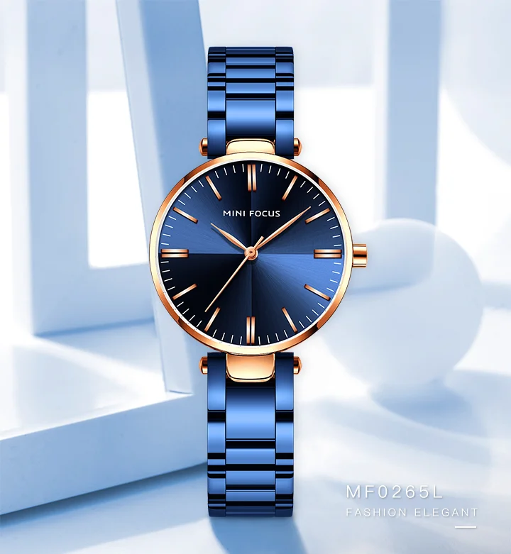 MINI FOCUS Women’s Quartz Watch | Stainless Steel | OEM Logo | Factory Direct Wholesale
