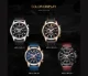 Mini Focus Men’s Luxury Chronograph Watch Sporty Leather