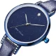 MINI FOCUS Women’s Luxury Quartz Watch Blue Leather Strap