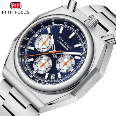 Wholesale MINI FOCUS MF0601G Men's Quartz Watch – Multifunction Waterproof Timepiece