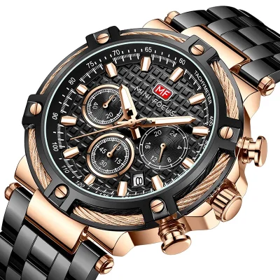 New Arrival Chronograph Quartz Men's Watch MINI FOCUS