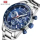 Mini Focus Men’s Sports Chronograph Watch Stainless Steel