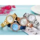 Mini Focus Women’s Luxury Rose Gold Watch Diamond Case