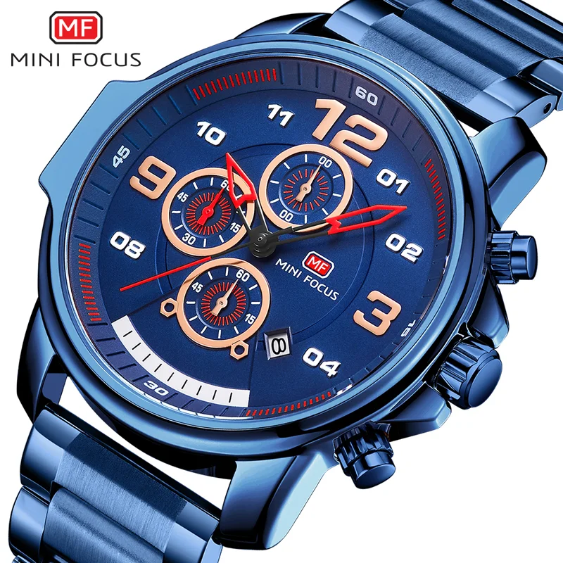Mini Focus MF0229G Men’s Mechanical Watch | Custom Logo OEM Watches for Men | Factory Brand Supplier