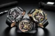Genuine Leather Business Watch for Men – Chronograph