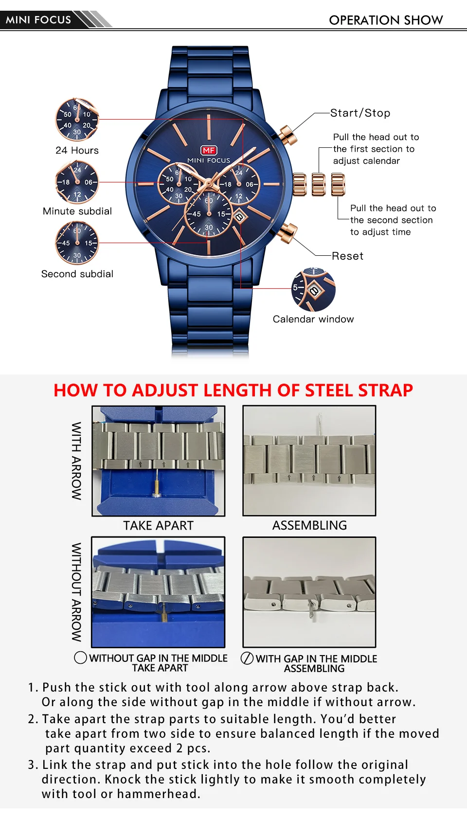 Luxury Men's Quartz Watch with Stainless Steel Band – Factory Wholesale for Global Distributors