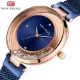 MINI FOCUS Elegant Women’s Watch Ultra Thin Quartz Mesh