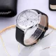 Mini Focus Men's Business Quartz Watch Leather Strap