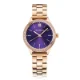 Mini Focus Women's Luxury Quartz Watch Purple Dial