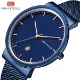 Waterproof Men’s Quartz Watch with Calendar – Stainless