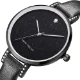 MINI FOCUS Women’s Luxury Quartz Watch Blue Leather Strap