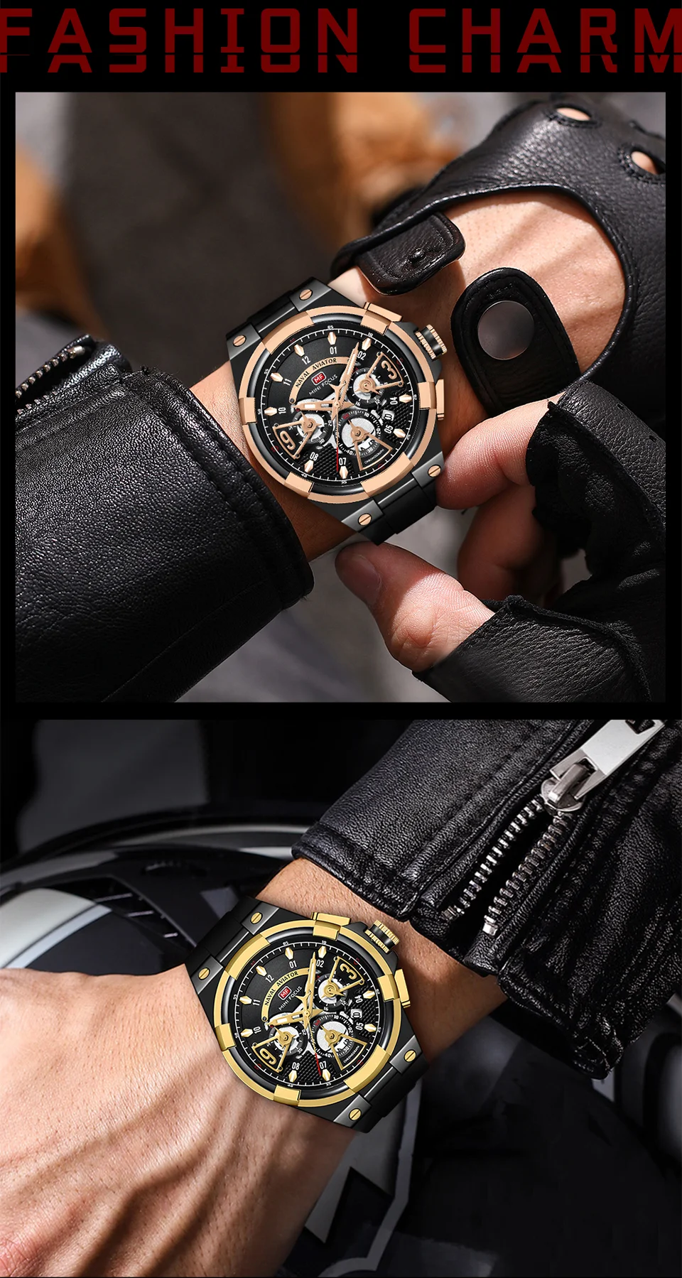 Men’s Quartz Chronograph Sport Watch with Luminous Display – Mini FocusWholesale Supplier