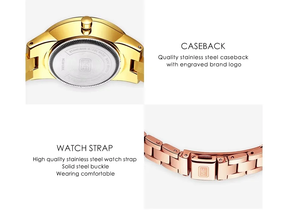 MINI FOCUS Women's Quartz Watch | Stainless Steel Band | Factory Direct OEM Supplier