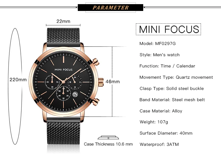 Stylish Men’s Quartz Watch with Silver Mesh Band – Factory Wholesale for Global Watch Distributors