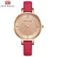 Mini Focus Luxury Leather Straps Women’s Watch Big Face