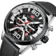 Genuine Leather Business Watch for Men – Chronograph