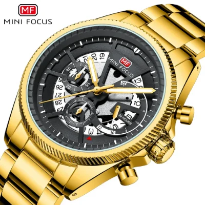 Mini Focus Business Waterproof Men's Quartz Watch with