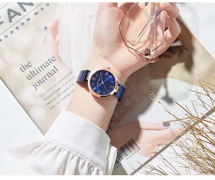 MINI FOCUS Women’s Quartz Watch | Luxury 5ATM Waterproof Sport Mesh Strap Wristwatch – Factory Wholesale
