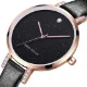MINI FOCUS Women’s Luxury Quartz Watch Blue Leather Strap