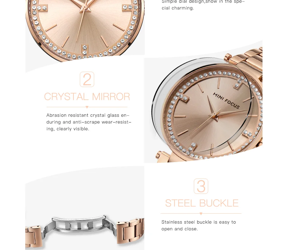 Mini Focus MF0031L Women’s Business Quartz Watch | Fashion Casual Lady Wristwatch | Factory Wholesale Supplier