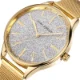 Mini Focus Women's Dress Quartz Watch Stainless Steel Band