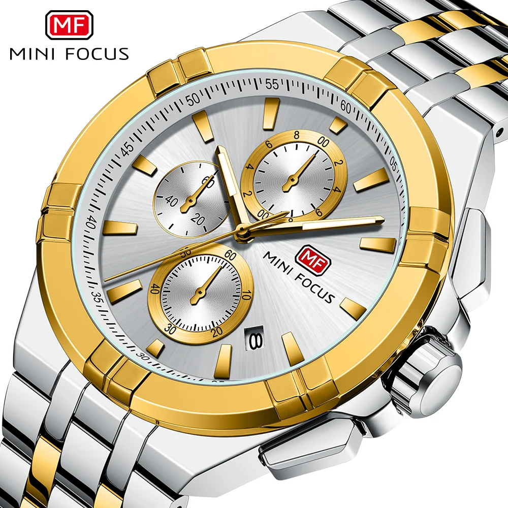 Mini Focus Top Sale Men’s Sports Chronometer Quartz Watch