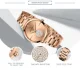 MINI FOCUS Fashion Rose Gold Women’s Watch Luxury Waterproof