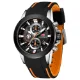 Mini Focus Sports Quartz Watch | Blue Chronograph with