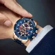 MINI FOCUS Luxury Men Quartz Watch Exclusive Silicone Band