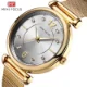 Mini Focus Wholesale Luxury Women Watch Royal Golden Mesh