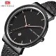 Waterproof Men’s Quartz Watch with Calendar – Stainless