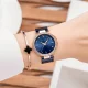 Mini Focus Women’s Diamond Quartz Watch Unique Mesh Band
