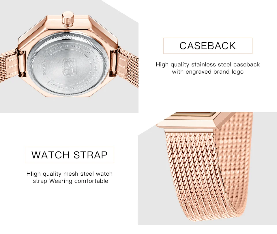 MINI FOCUS Diamond Brand Luxury Fashion Women Quartz Watch – Blue Lady Watch Waterproof Girl Clock