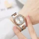 Elegant Rose Gold Women's Quartz Watch with Stainless