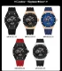 Mini Focus Sporty Quartz Watch for Men Waterproof Silicone
