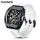 Chance Luxury Carbon Fiber Automatic Tourbillon Watch