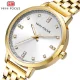 Mini Focus Women’s Quartz Watch with Golden Stainless Steel