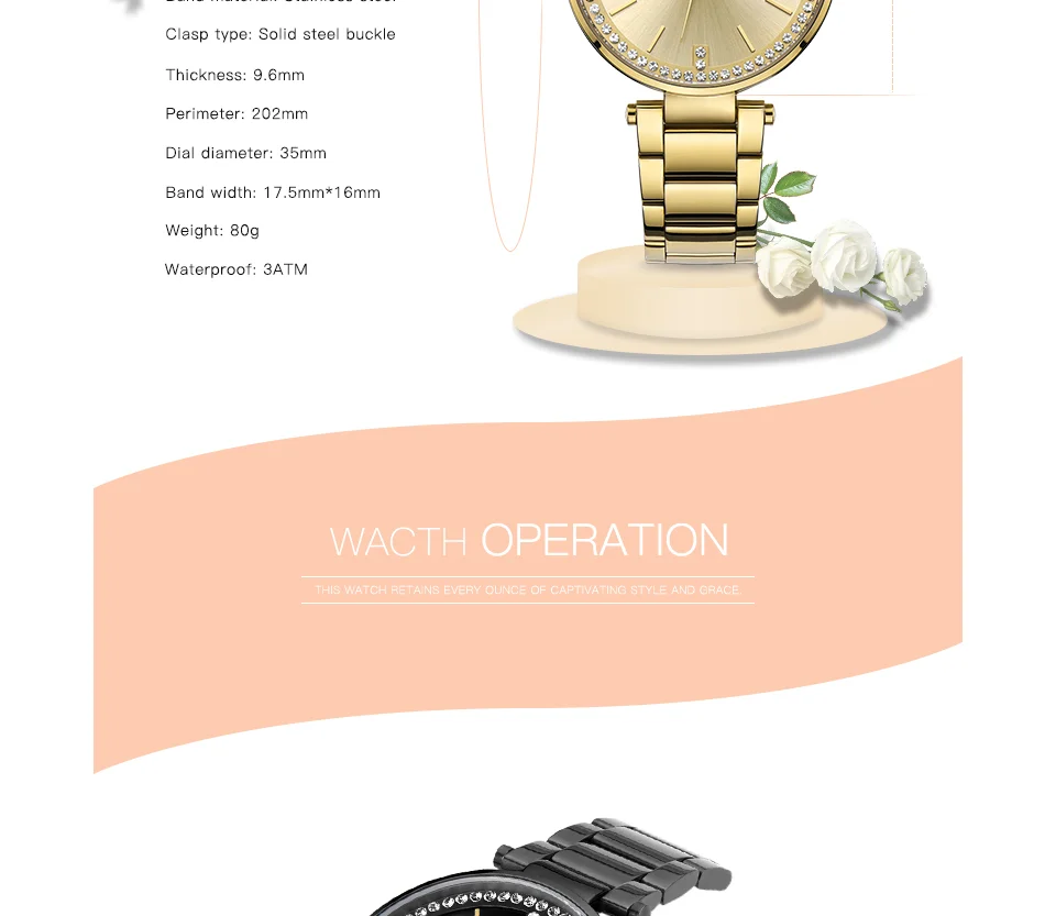 Mini Focus MF0031L Women’s Business Quartz Watch | Fashion Casual Lady Wristwatch | Factory Wholesale Supplier