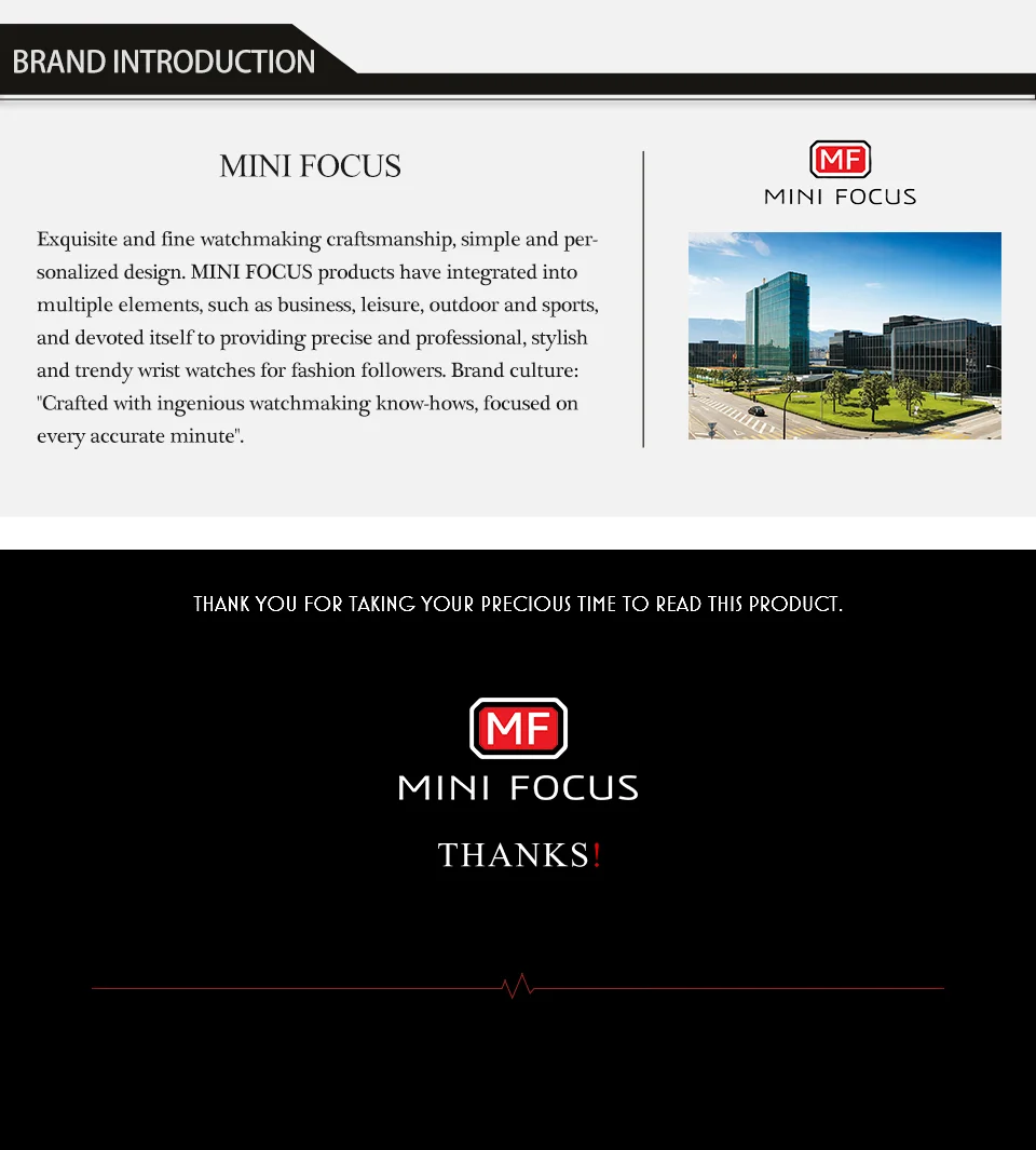 MINI FOCUS MF0133G Men’s Quartz Sports Watch | Stainless Steel, Calendar, Waterproof, Factory Wholesale