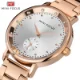 Mini Focus Women's Quartz Watch Diamond Dial Stainless