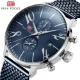 Mini Focus Dual Time Men’s Watch Waterproof Multi-Time Zone