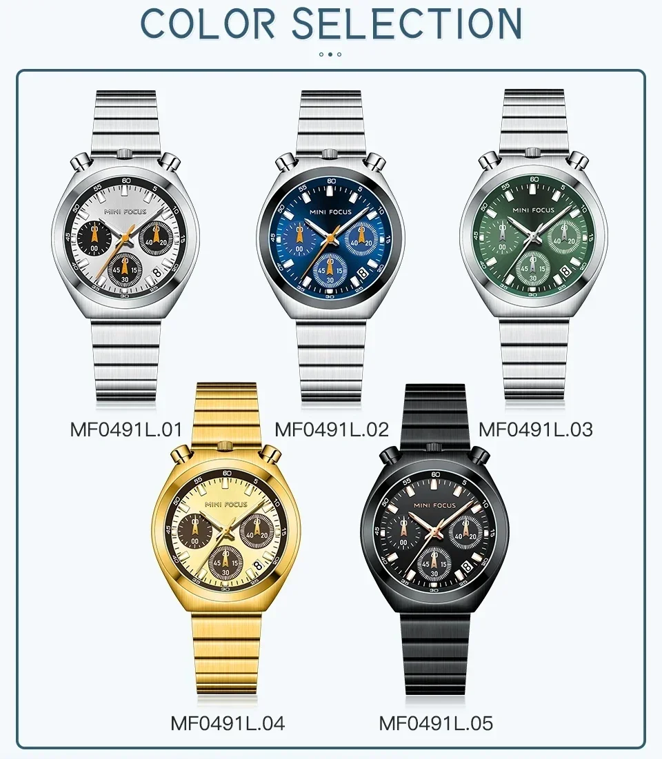 Mini Focus Fashion Wristwatch for Wholesale Elegant Women's Waterproof Quartz Watch with Stainless Steel Strap