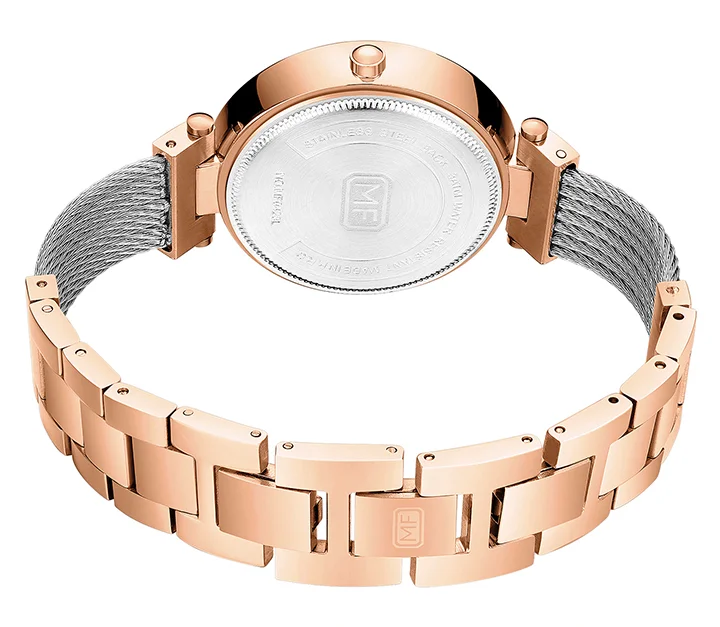 Elegant Women's Stainless Steel Quartz Watch Fashion Analog Timepiece for Global Wholesale Buyers