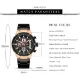 Mini Focus Men Chronograph Watch Complete Calendar Quartz