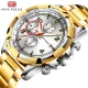 Mini Focus Men’s Luxury Chronograph Watch Stainless Steel