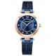 Mini Focus Ladies Luxury Diamond Quartz Watch Golden Mesh