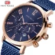 Mini Focus Men’s Business Quartz Watch Stainless Steel Mesh